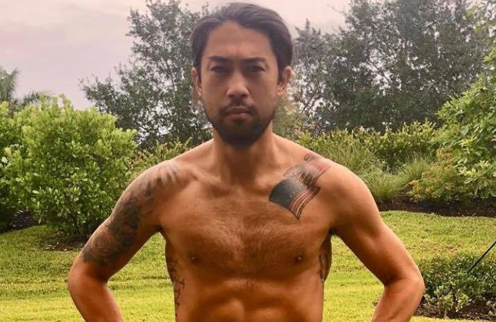 Lee Nguyen khoe co bung 6 mui o tuoi 34 hinh anh