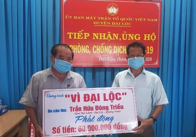 van toan,  dong trieu quyen gop ung ho que huong anh 2