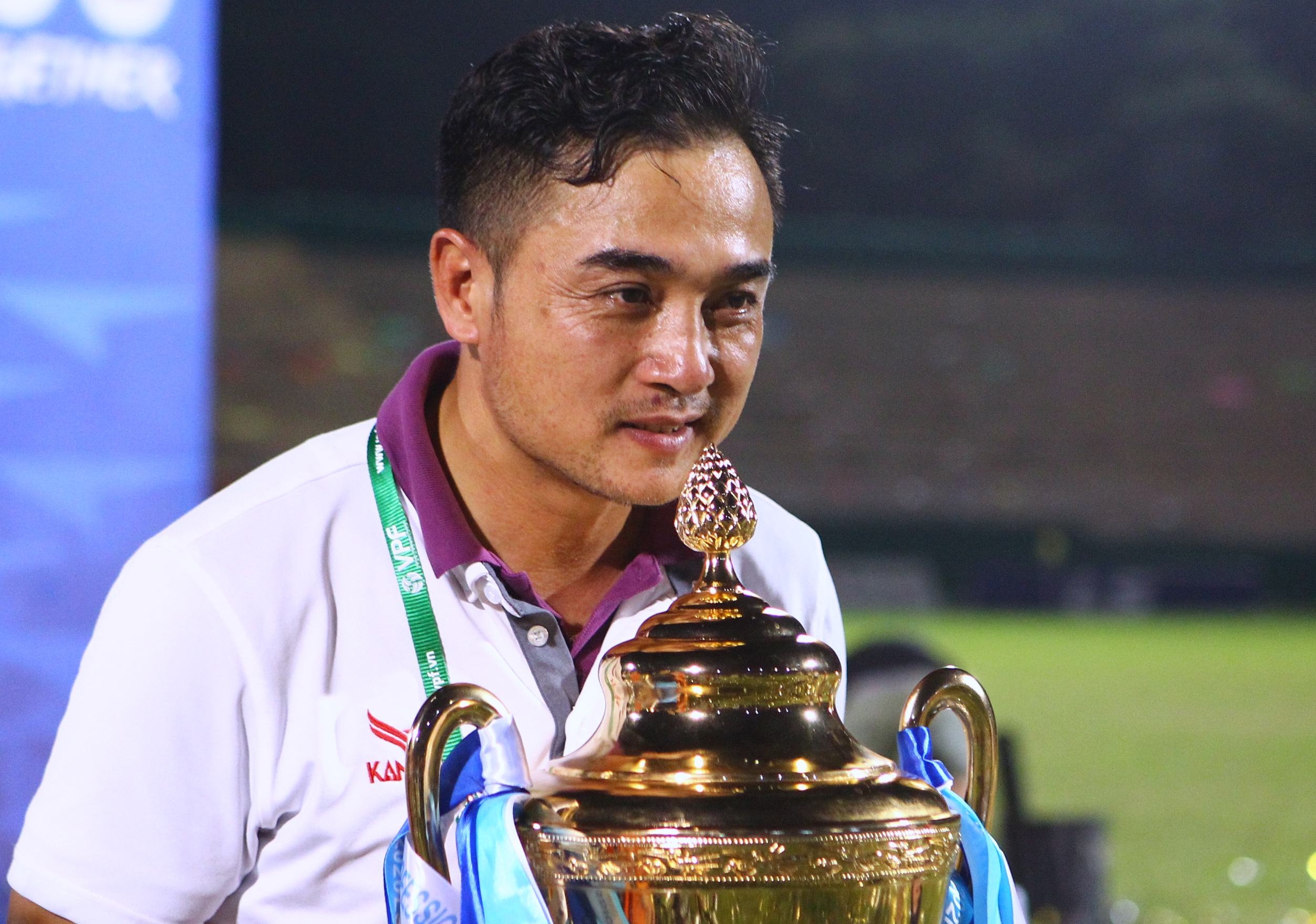 HLV Duc Thang de ngo kha nang dan dat Binh Dinh o V.League hinh anh