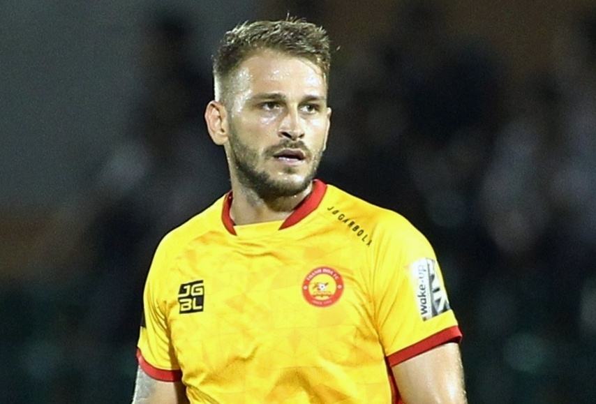 Gramoz ve Thanh Hoa doi dau HLV Nguyen Van Sy hinh anh