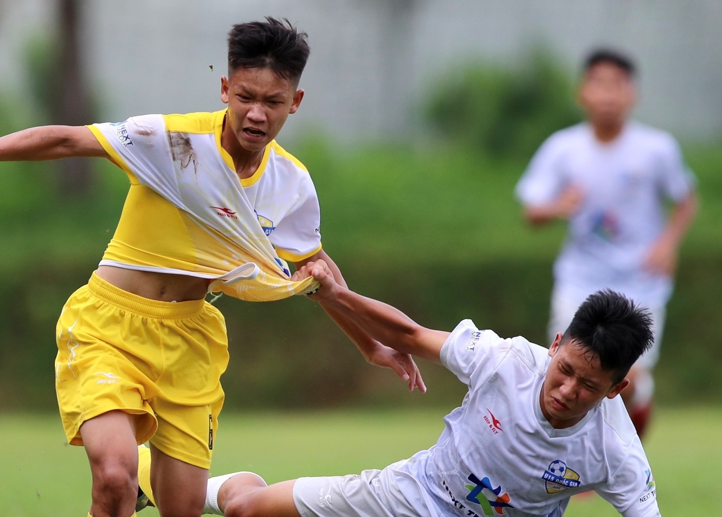 SLNA va Hue vao ban ket U15 Quoc gia hinh anh