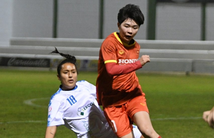 Tuyen nu Viet Nam thang tran giao huu o Tay Ban Nha hinh anh