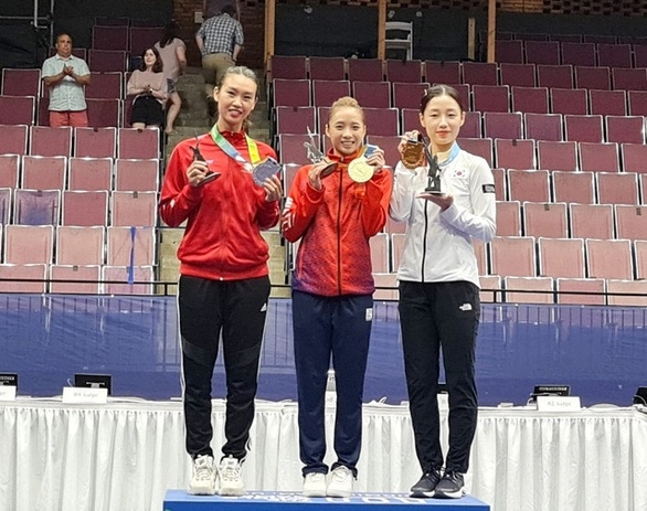 Thuy Vi gianh HCV o World Games 2022 anh 1