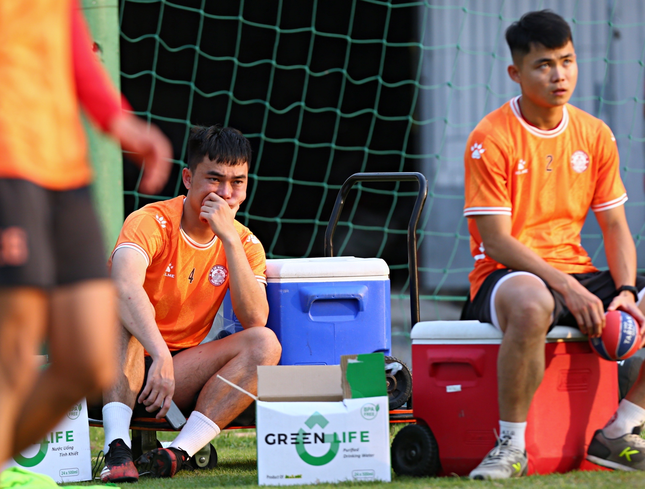 11 cau thu TP.HCM bo thi dau Cup Quoc gia hinh anh