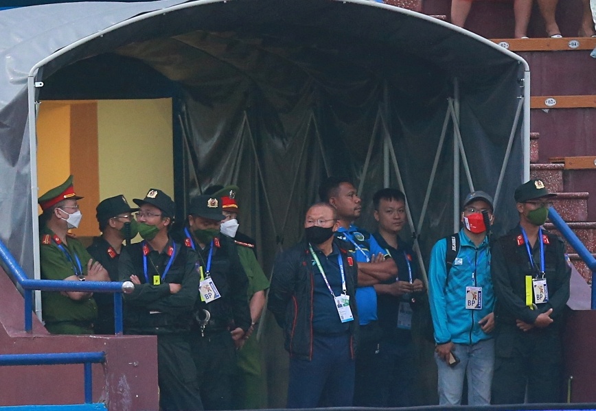 HLV Park tru mua xem U23 Indonesia vao ban ket SEA Games hinh anh