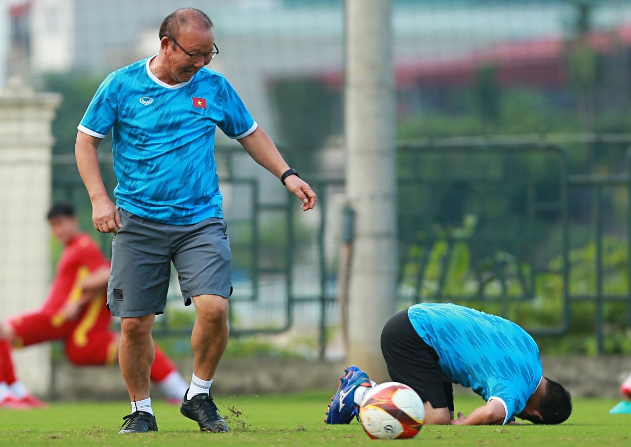HLV Park phan khich khi ha guc bac si U23 Viet Nam hinh anh