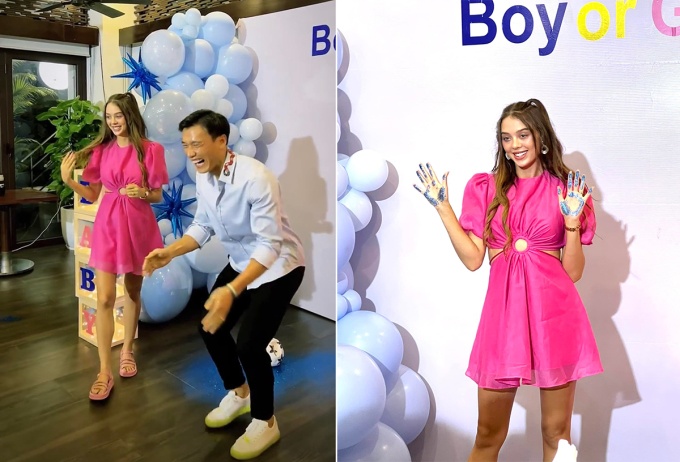 Thu mon Bui Tien Dung sap co con trai dau long anh 1