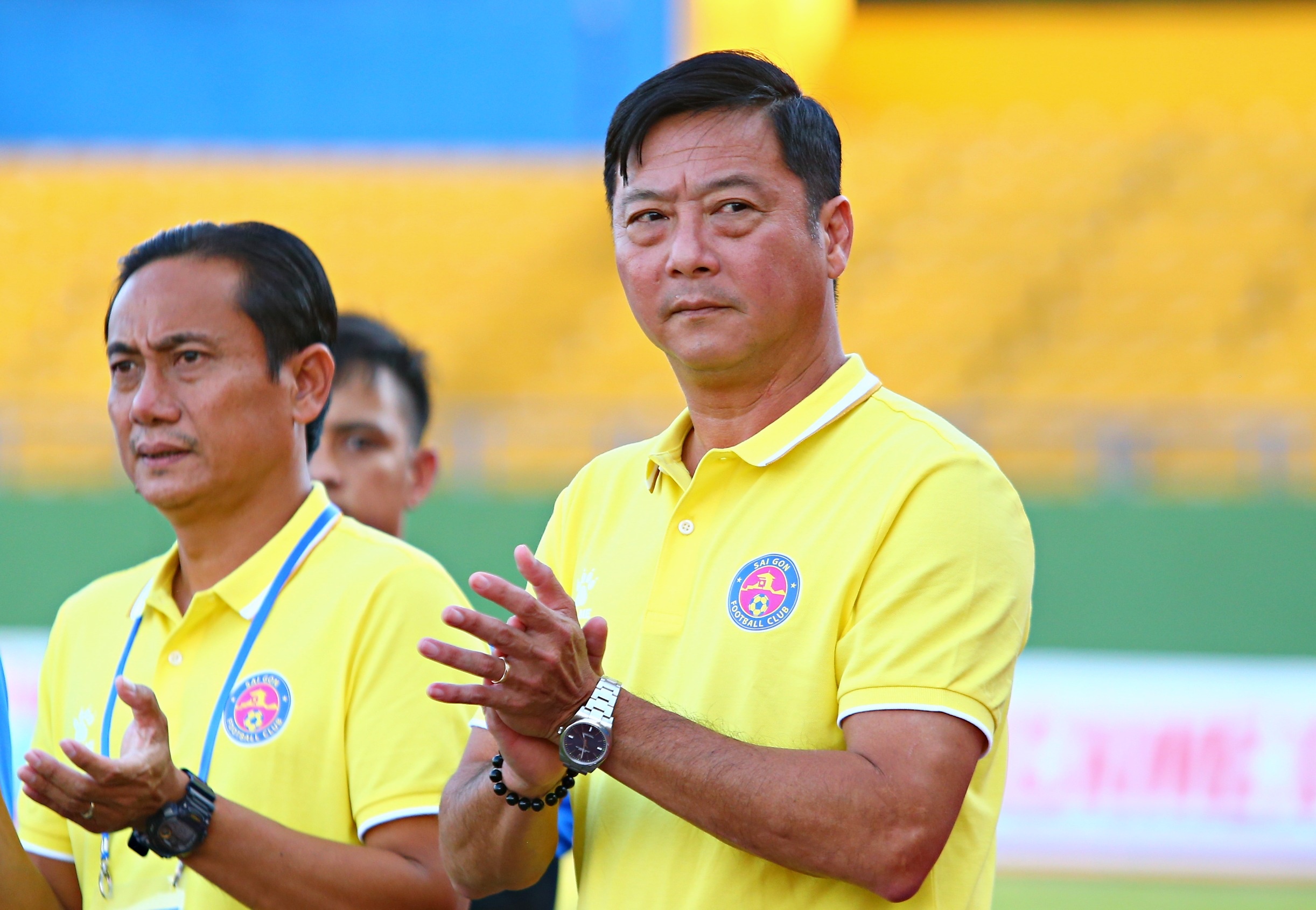 CLB Sai Gon xep chot bang V.League hinh anh