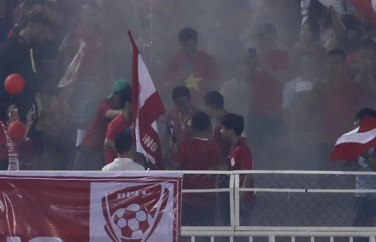 CDV Hai Phong nhap vien vi bong mat hinh anh