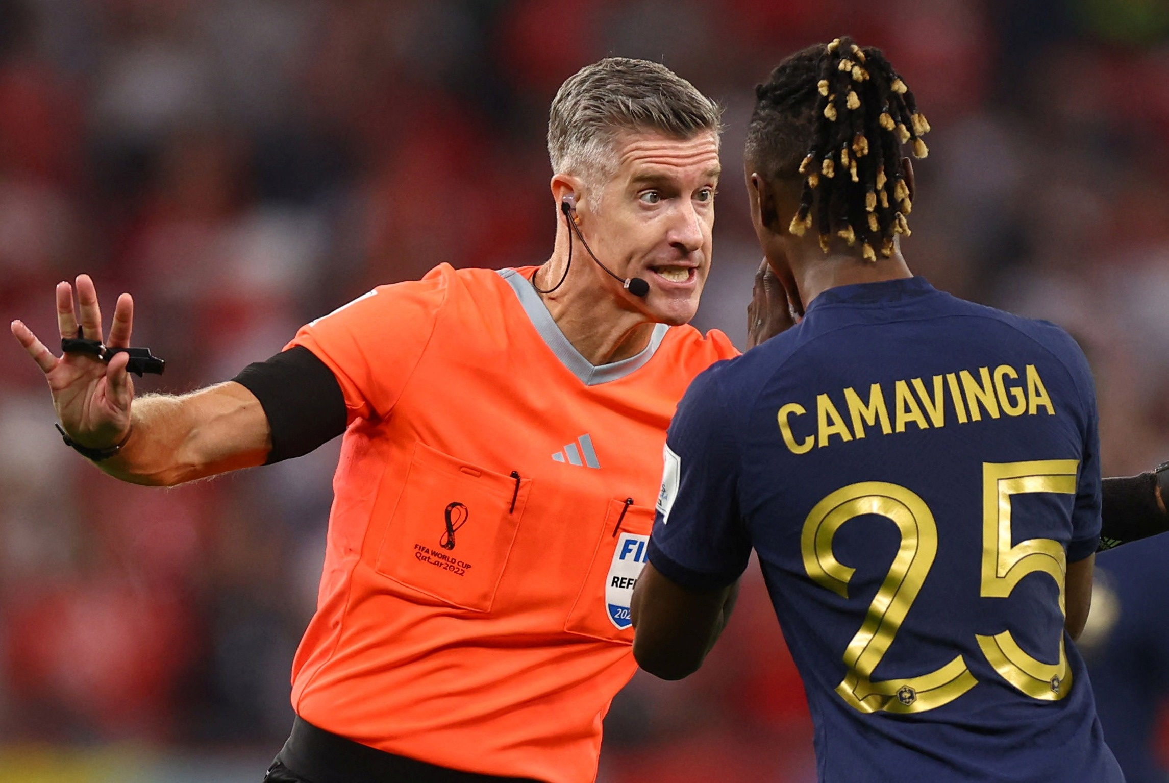 Trong tai lam sai luat o tran thua cua Phap hinh anh