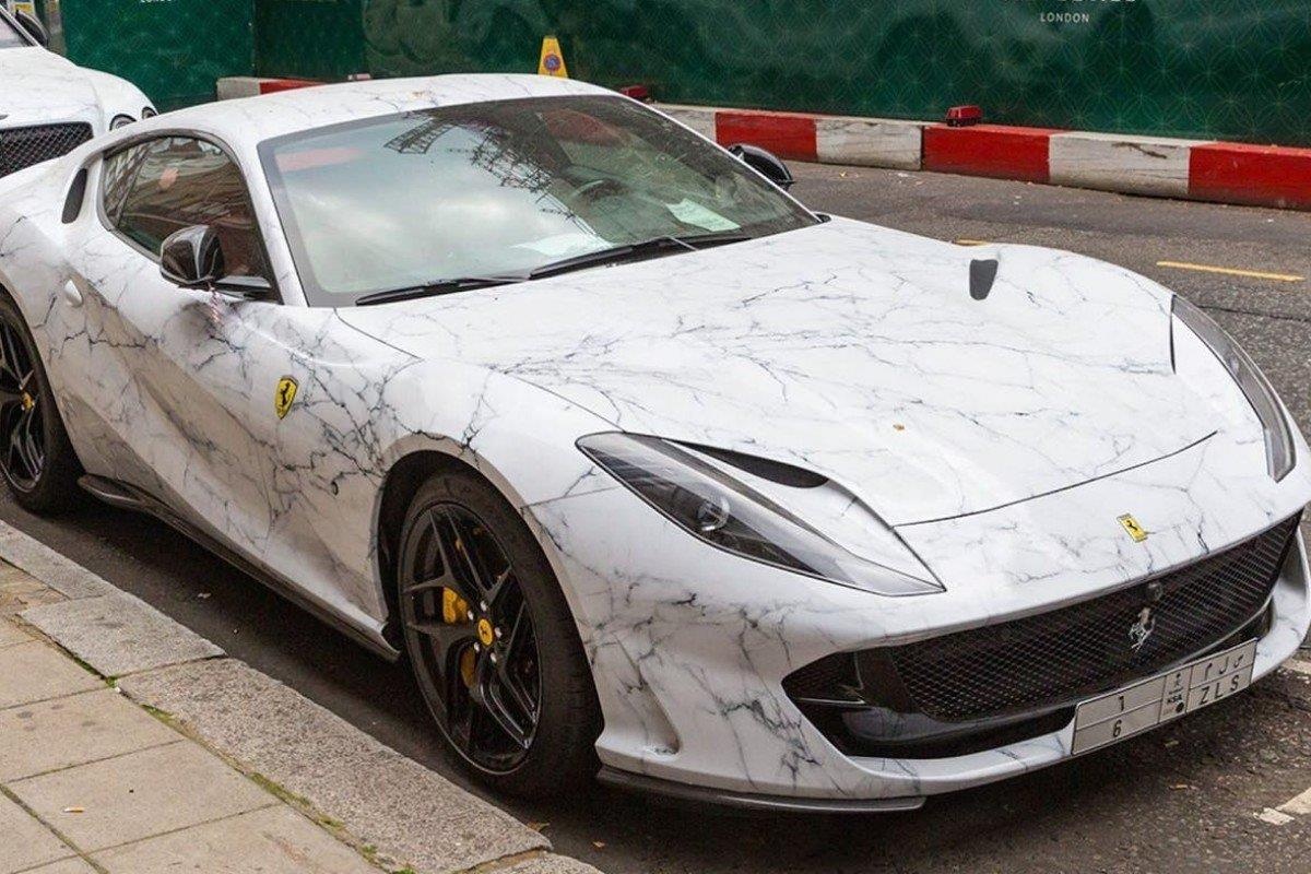 Quen vang va pha le di, sieu xe gio duoc trang tri bang 'cam thach' hinh anh