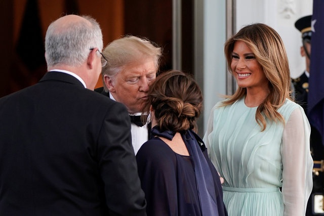 quoc yen cua ong Trump anh 2