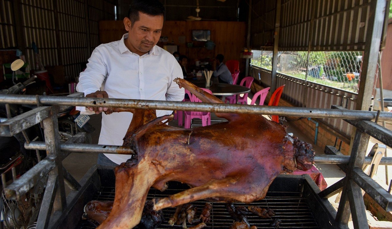 Nganh cong nghiep thit cho o Campuchia anh 1