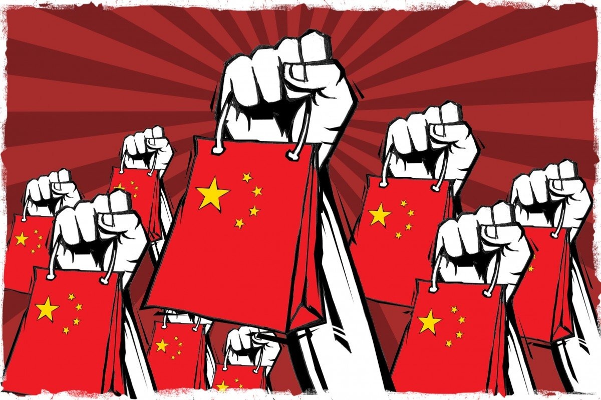 Giua thuong chien, dich benh, nguoi TQ ban hang bang long yeu nuoc hinh anh