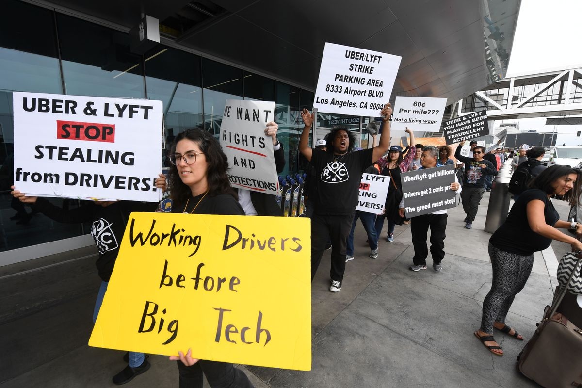 Tai xe cong nghe - nan nhan cua nen kinh te boc lot tan nhan hinh anh