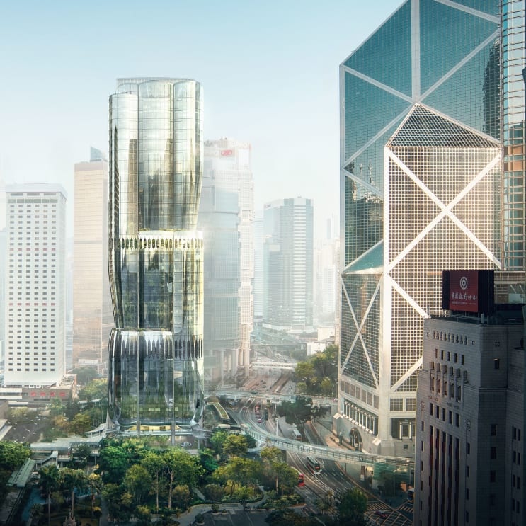 Toa thap choc troi Hong Kong anh 1