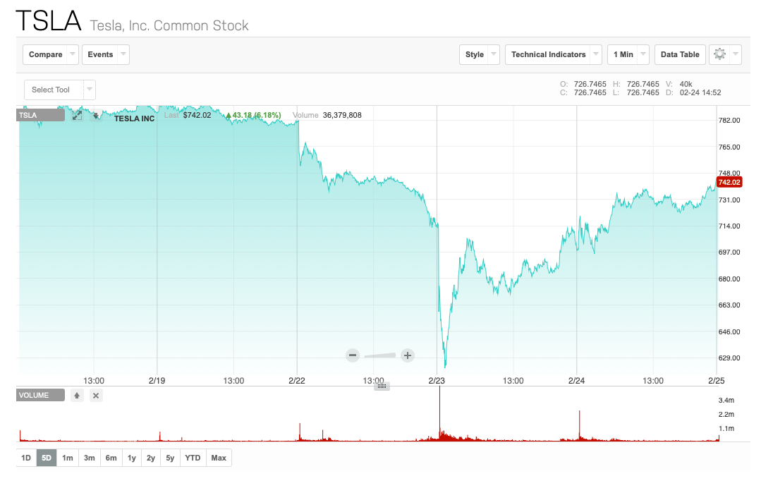 Gia co phieu Tesla anh 4