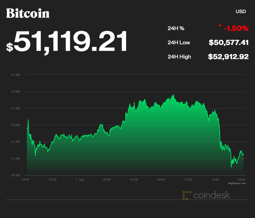 Gia Bitcoin bien dong anh 1
