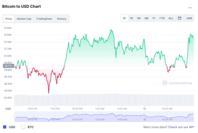 gia Bitcoin tang cao anh 1