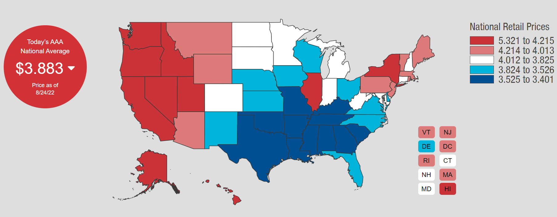 gia xang tai My anh 1