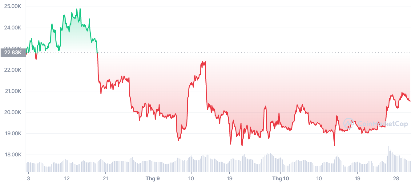 Bitcoin giam gia anh 1