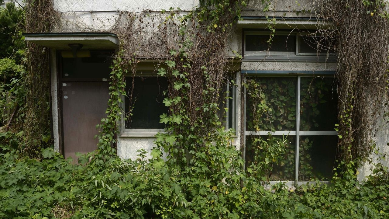 Nhung ngoi lang bi bo khong o Nhat Ban hinh anh