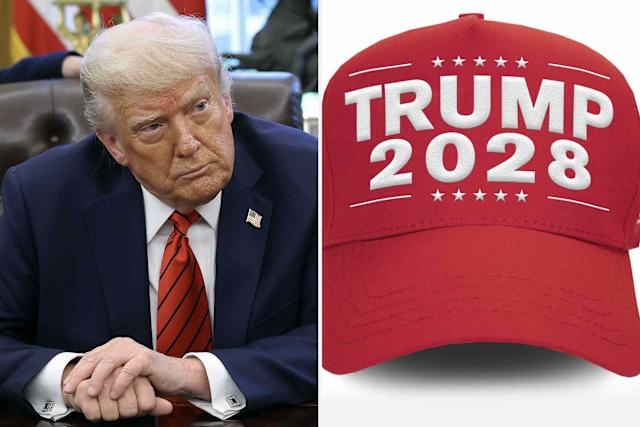 Ong Trump rao ban mu 'Trump 2028', goi mo tham vong nhiem ky ba hinh anh