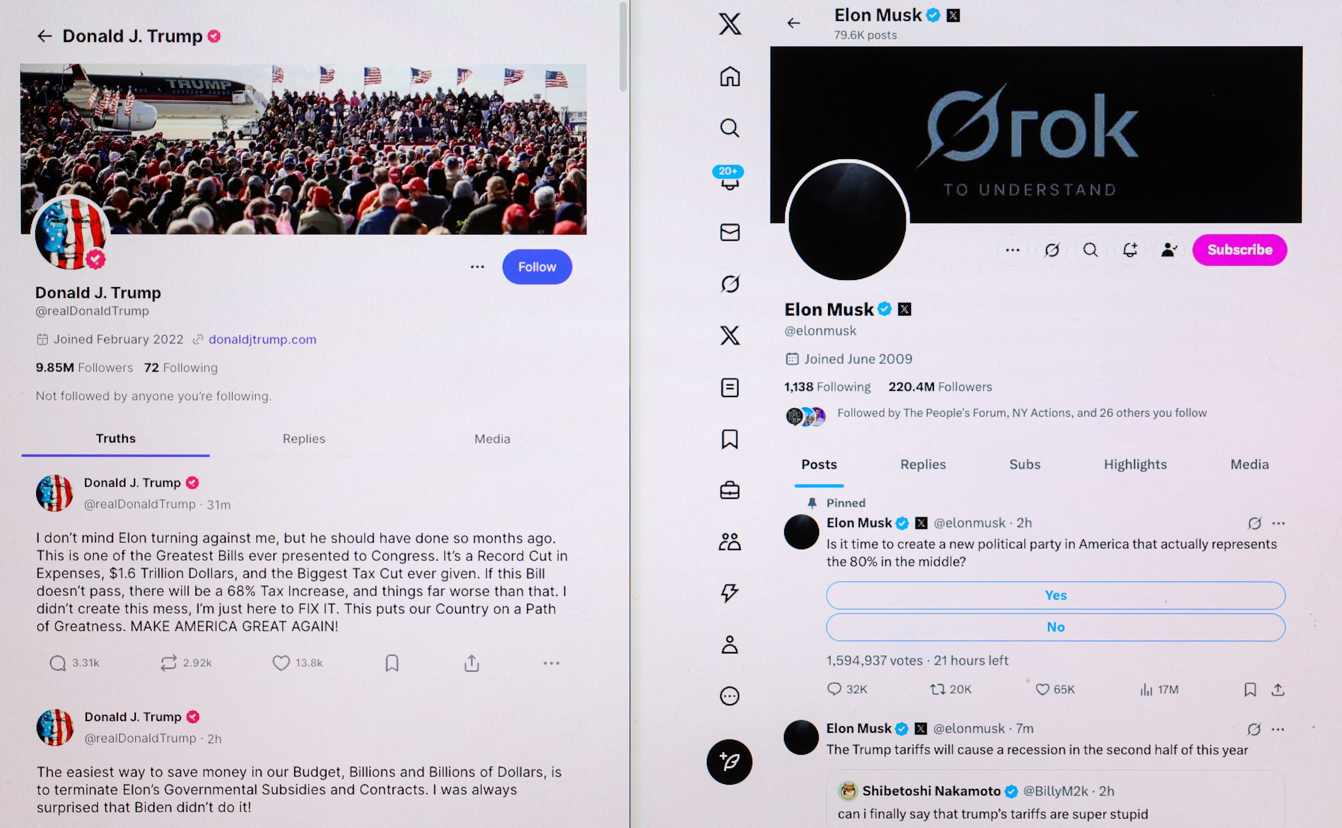 Quan he Trump - Musk anh 1