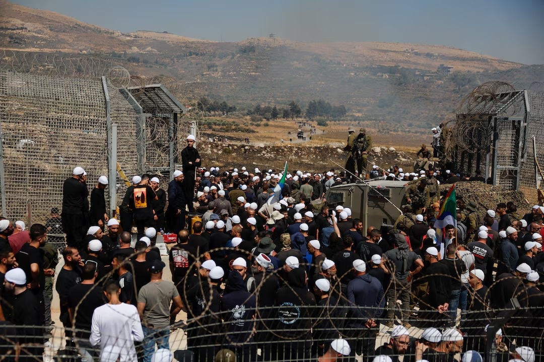 Israel khong kich Syria anh 1