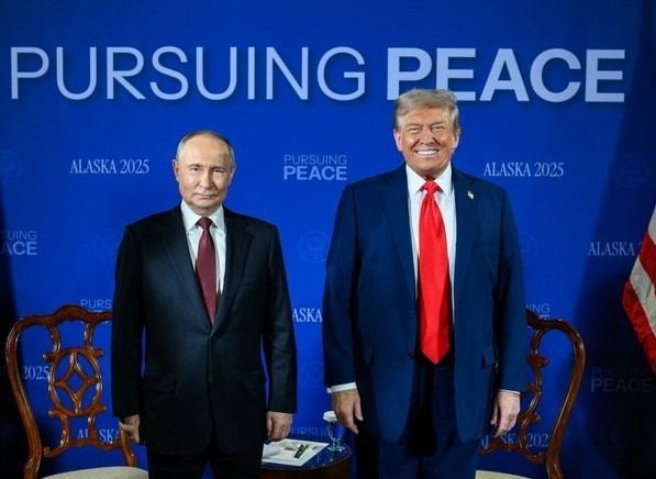 Thuong dinh Alaska,  Thuong dinh Trump Putin,  xung dot Ukraine anh 1