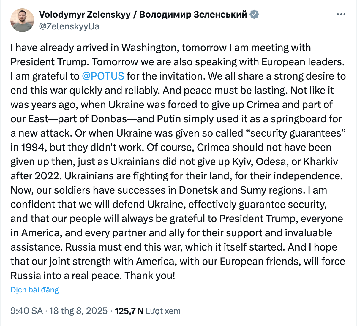 cuoc gap Trump Zelensky,  xung dot Ukraine,  ban dao Crimea,  gia nhap NATO anh 1