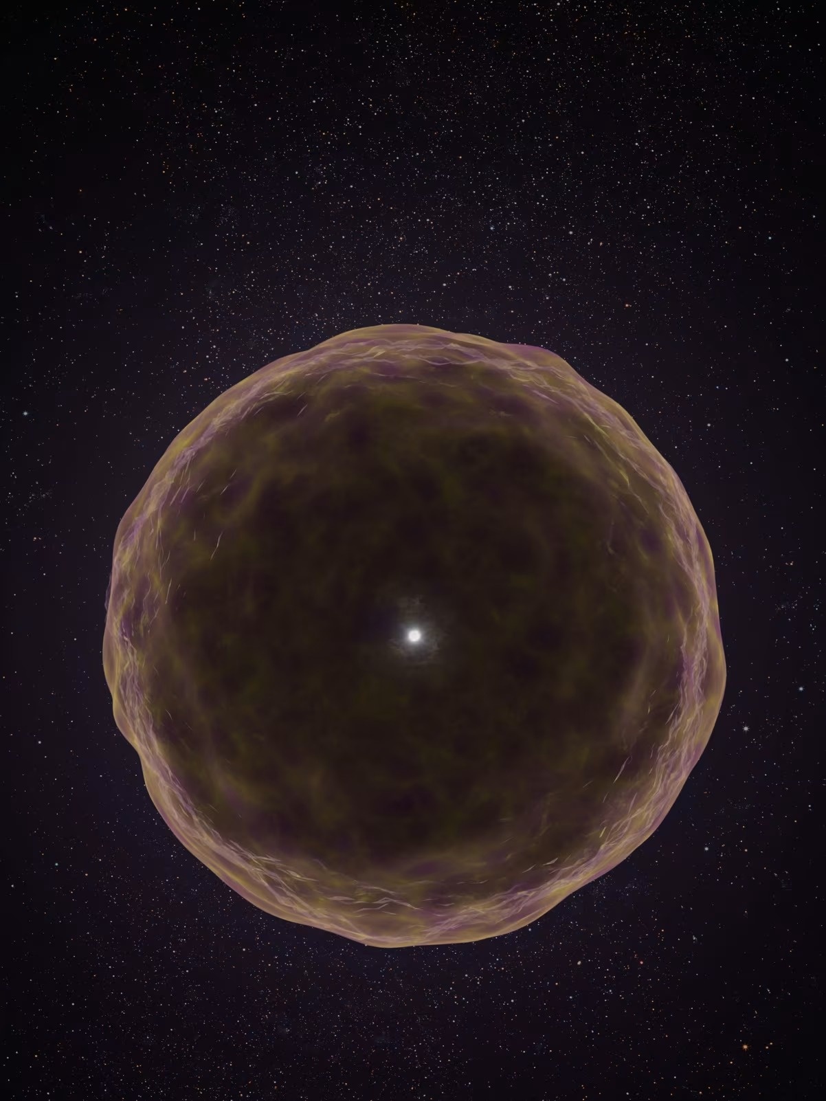 Ben trong 'sieu tan tinh' chua tung xuat hien trong vu tru hinh anh