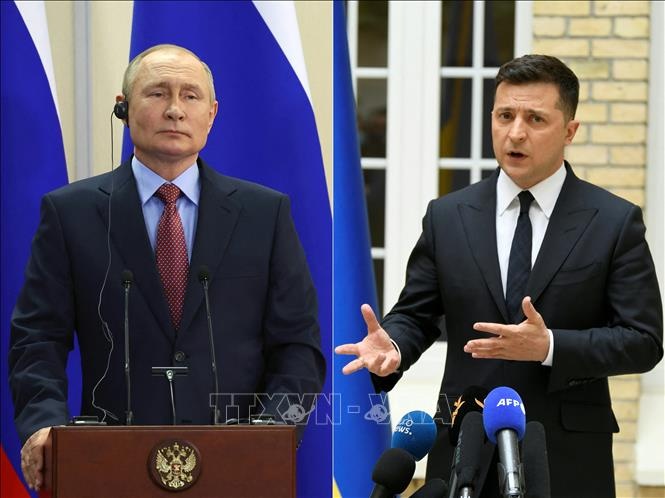 Ong Putin moi ong Zelensky den Moscow dam phan hinh anh