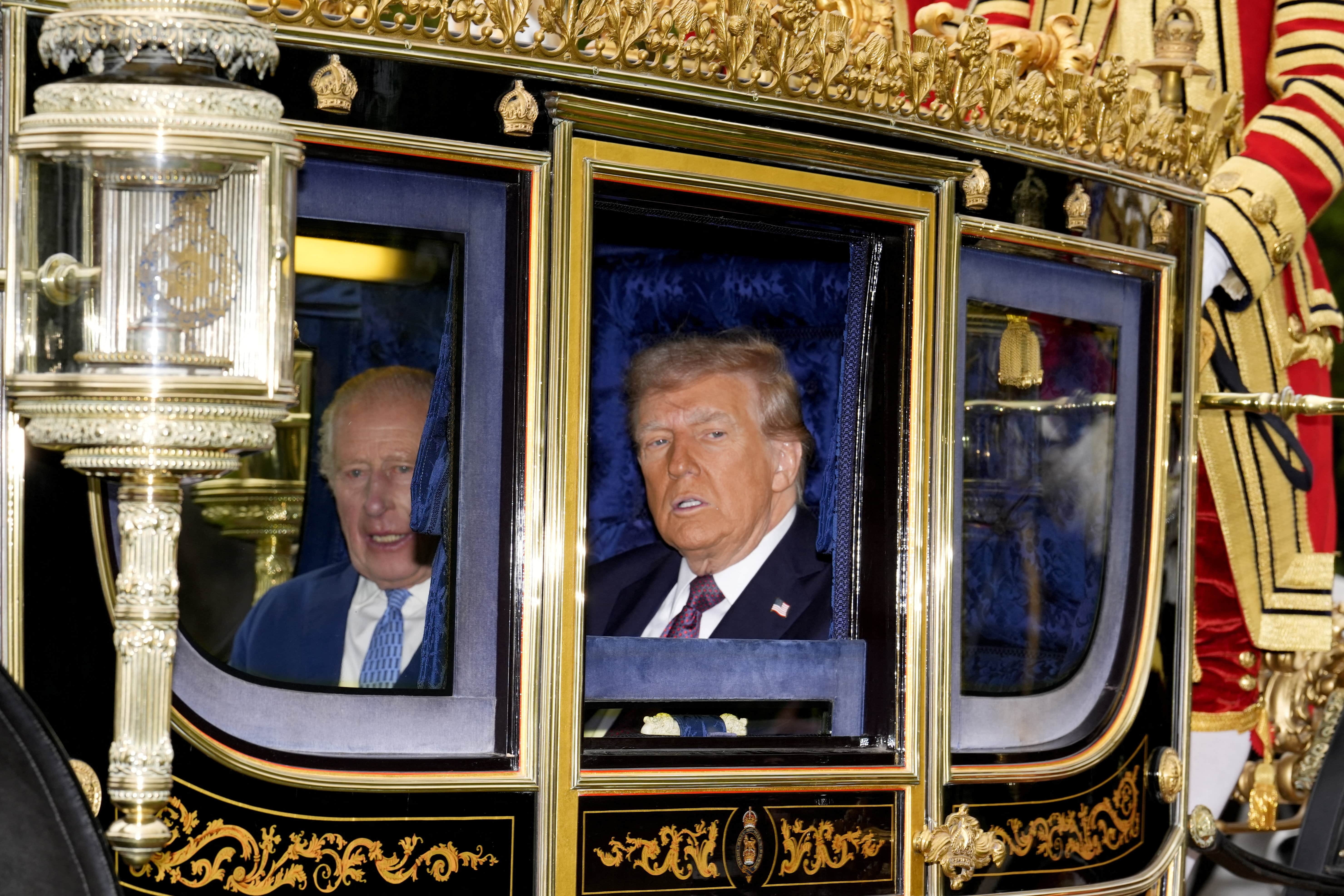 ong Trump tham Anh,  quan he Anh My anh 2