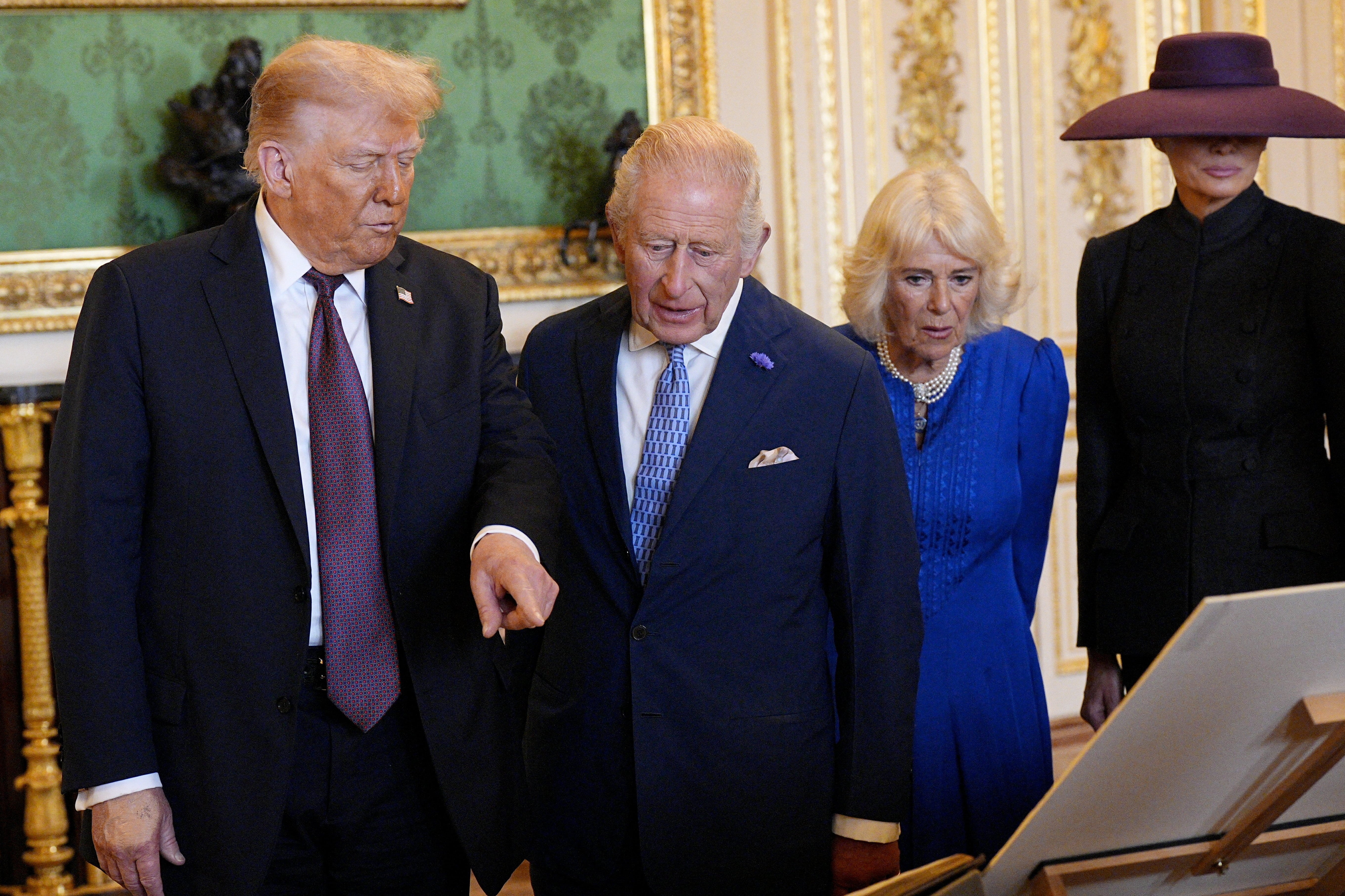 ong Trump tham Anh,  quan he Anh My anh 7