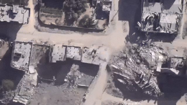 Israel tuyen bo xoa so 25 'toa thap khung bo' o Gaza hinh anh