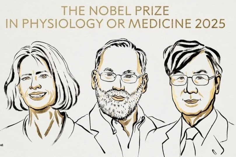 Ba nha khoa hoc doat giai Nobel Y sinh vi phat hien ve he mien dich hinh anh
