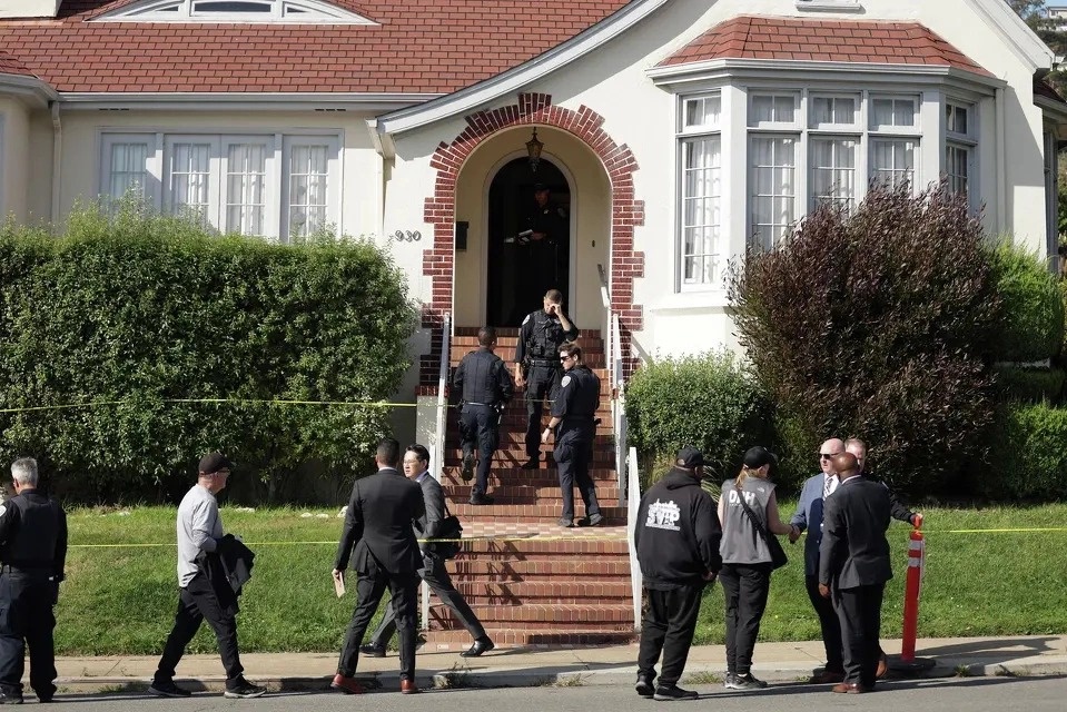 Gia dinh nguoi phu nu goc Viet tu vong o California hinh anh