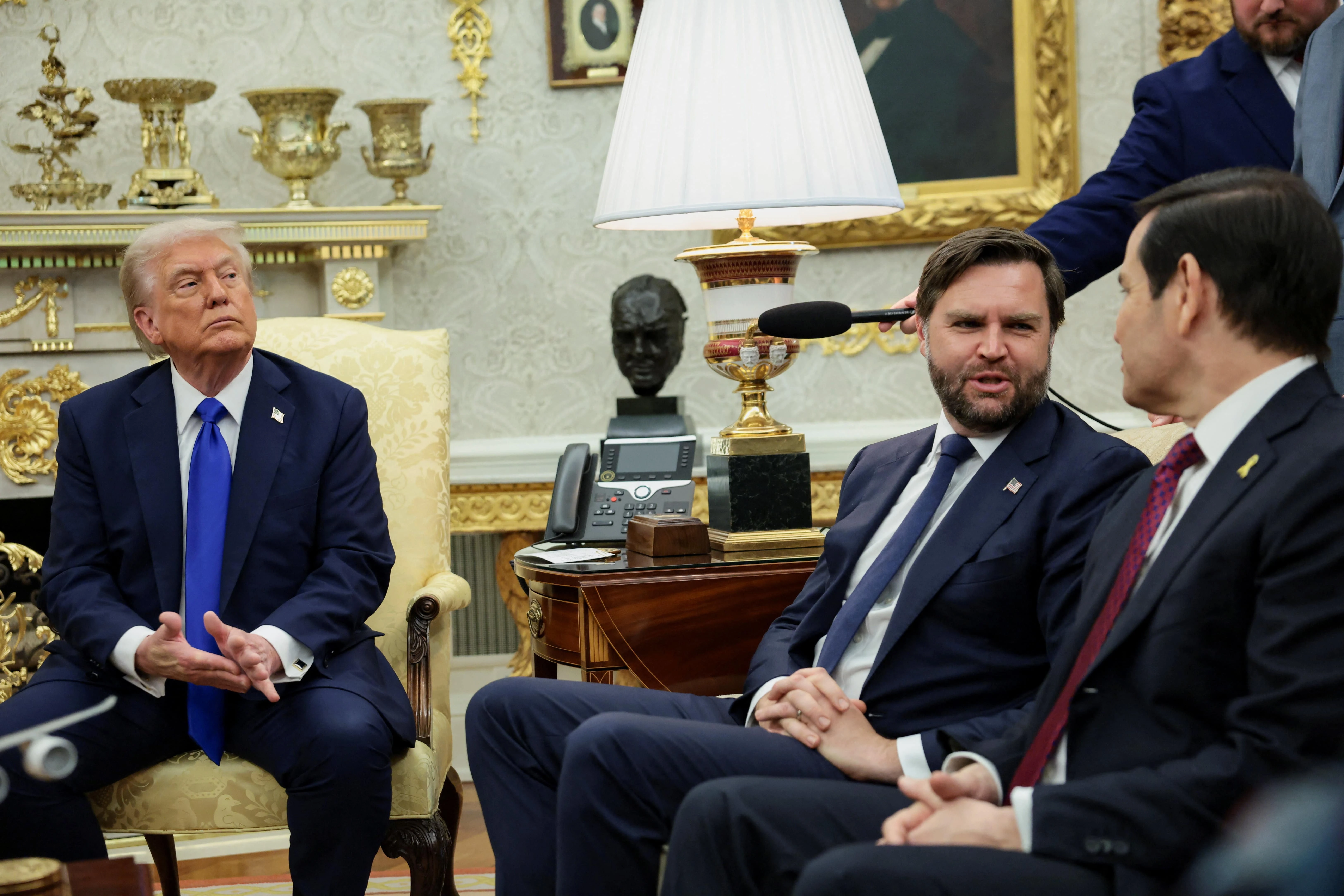 chinh tri My,  tranh cu,  Marco Rubio,  JD Vance,  ong Trump anh 2