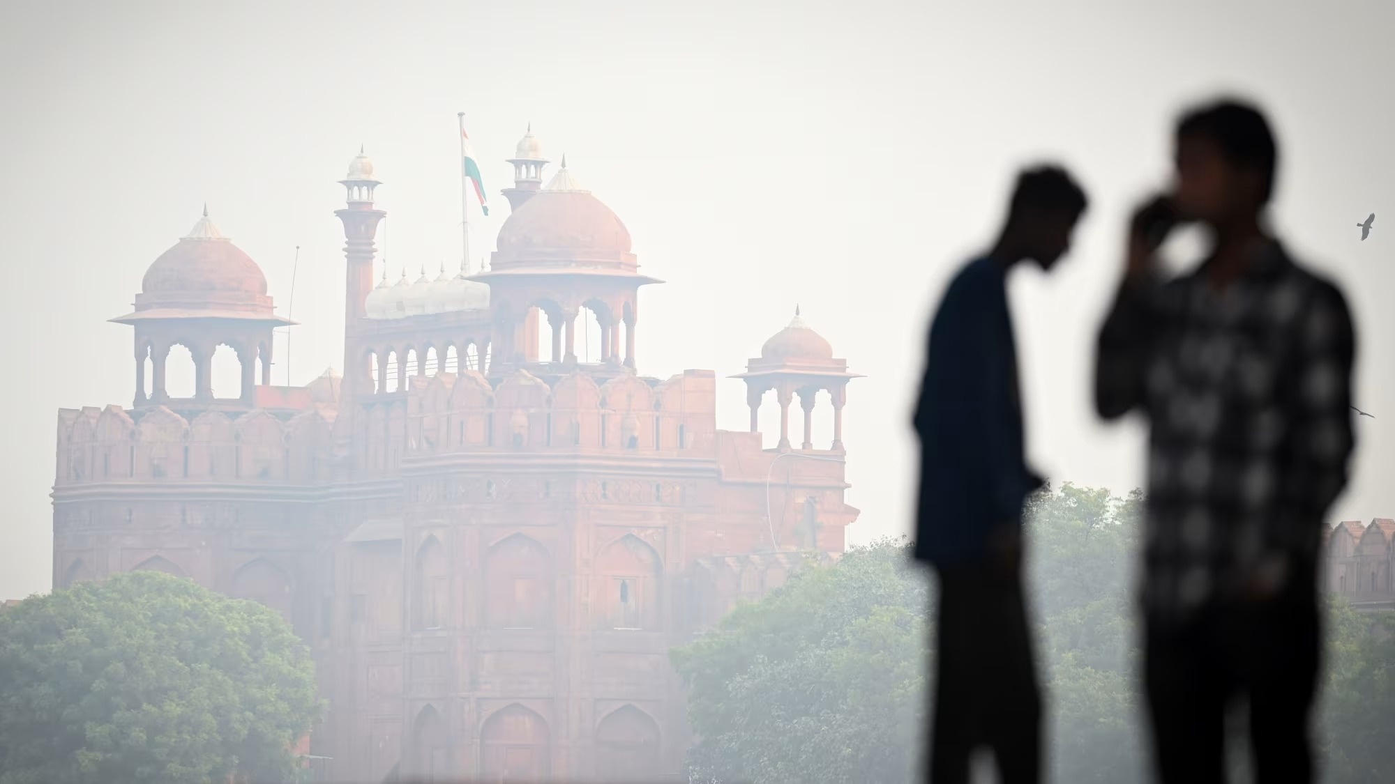 Suong mu doc lai nuot chung New Delhi hinh anh