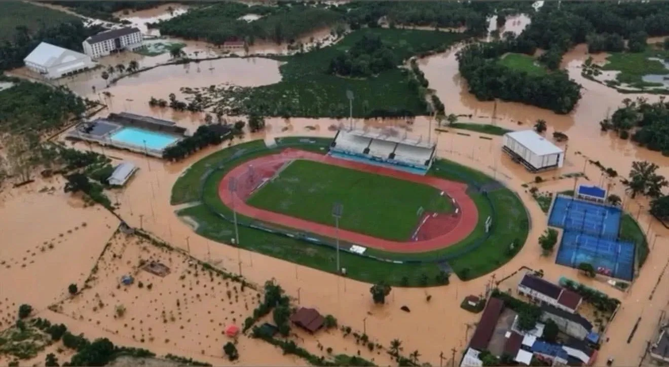 Lu lich su, nhieu dia diem thi dau SEA Games phai di doi hinh anh