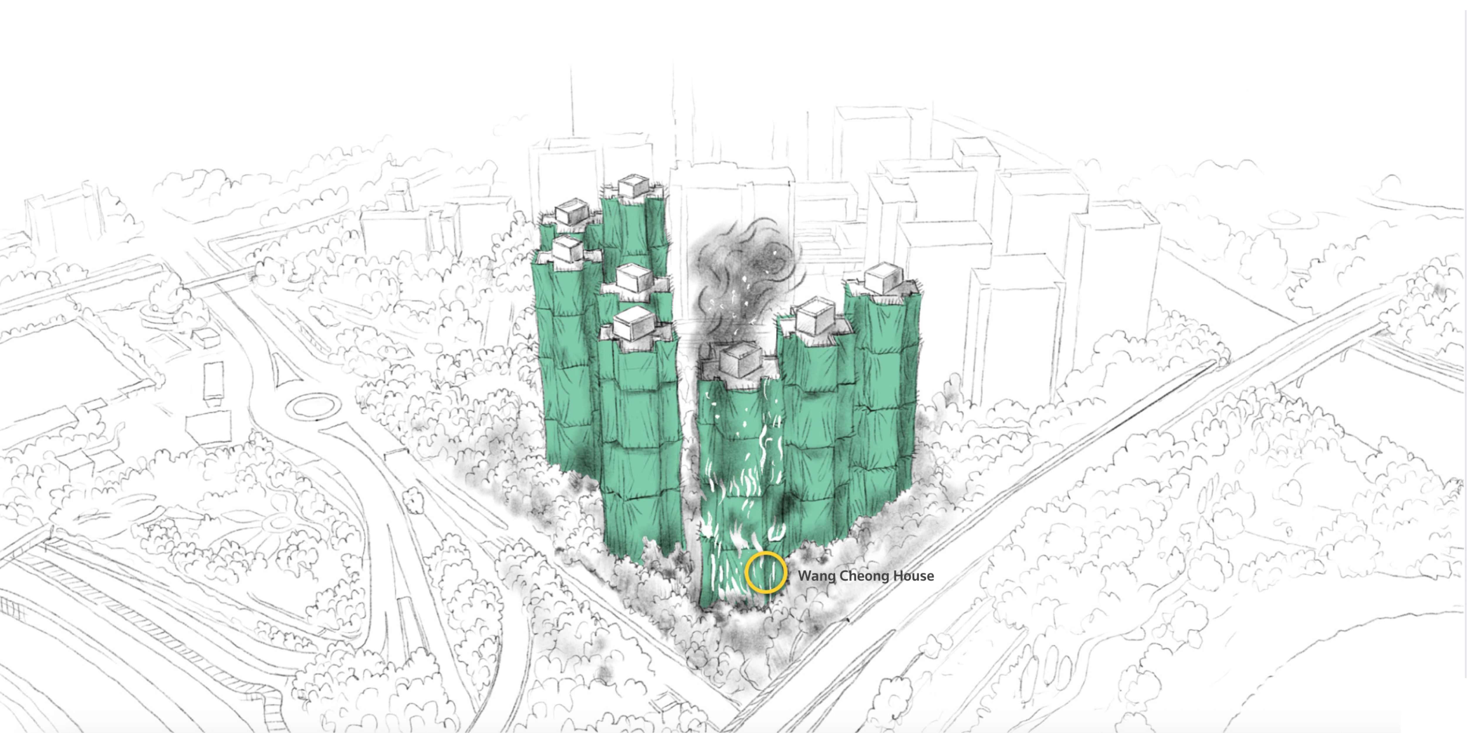 chay chung cu Hong Kong anh 4