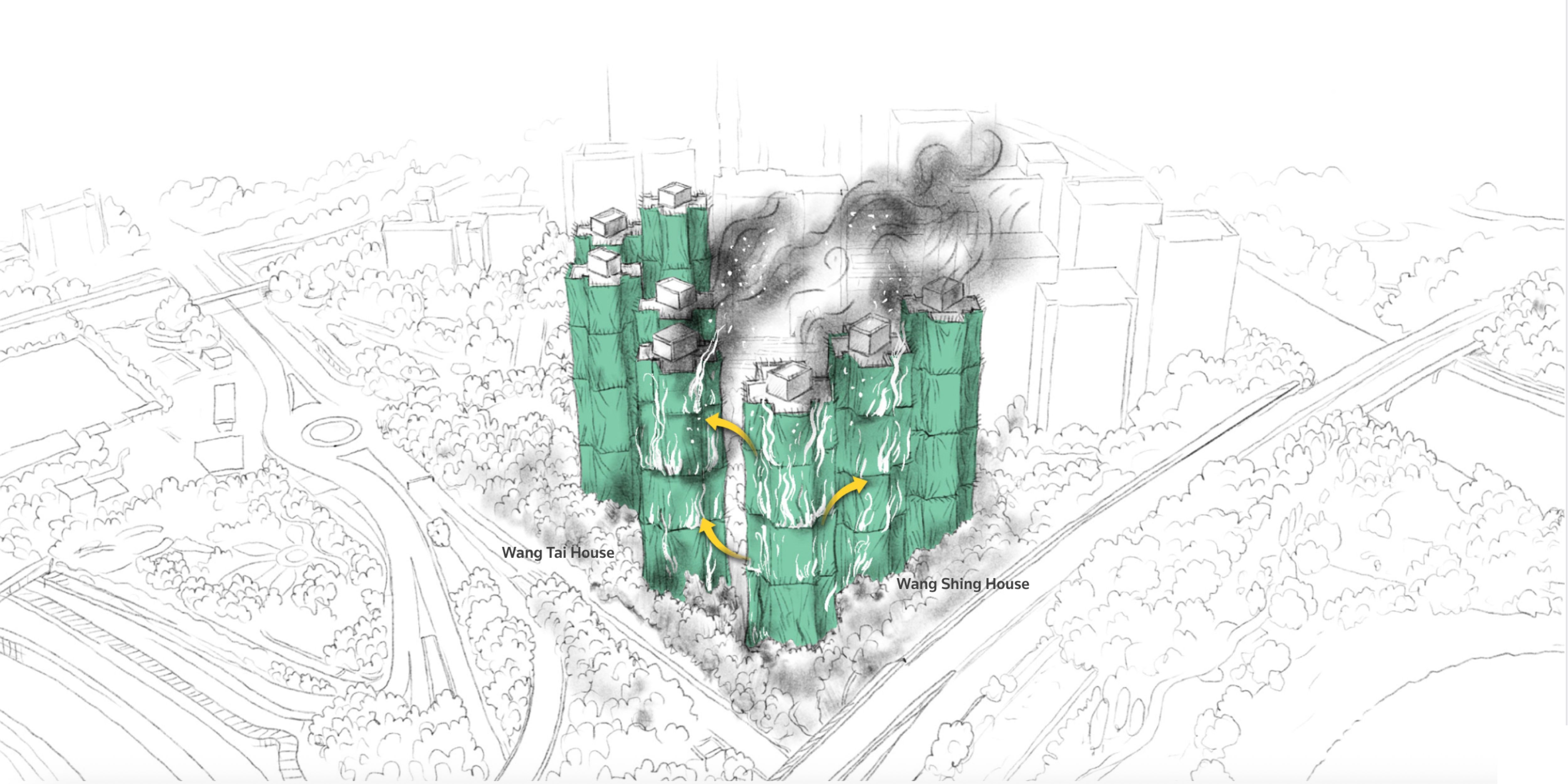 chay chung cu Hong Kong anh 5