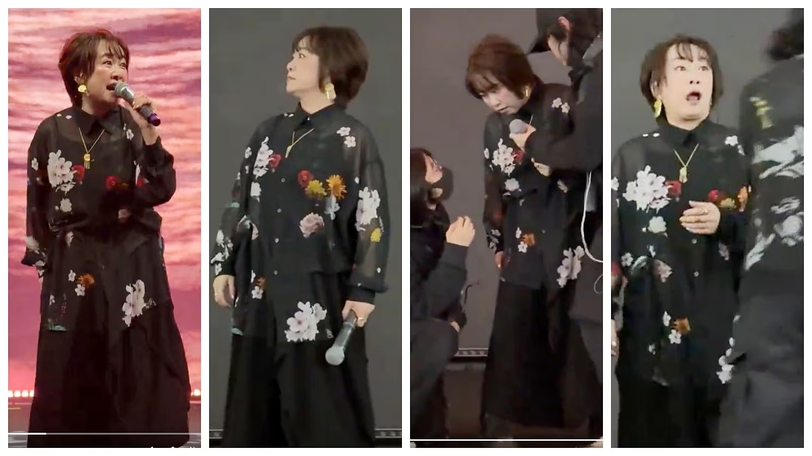 Den san khau tat phut, sao Nhat bi dung dien giua chung tai Trung Quoc hinh anh