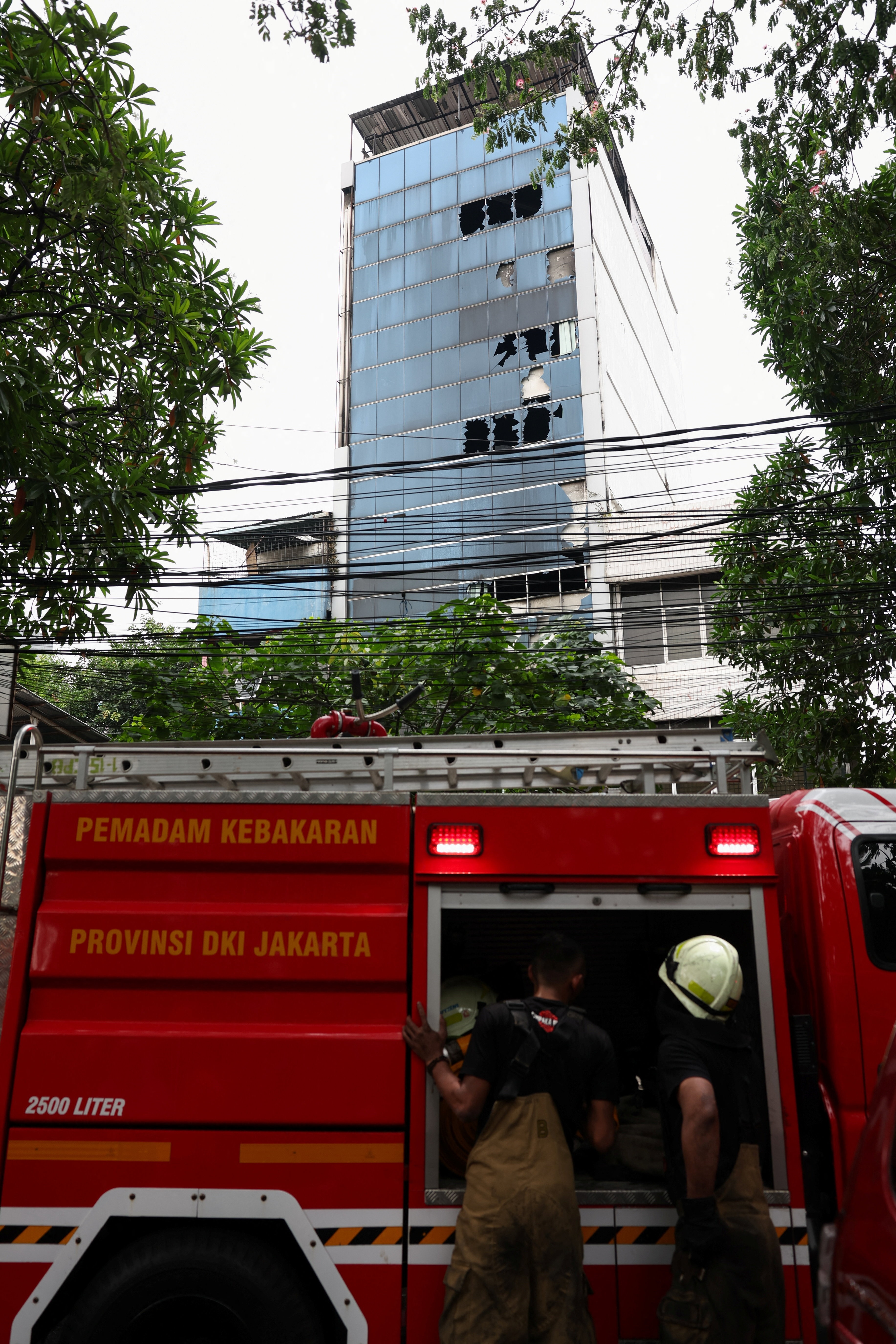 chay van phong o Indonesia anh 4