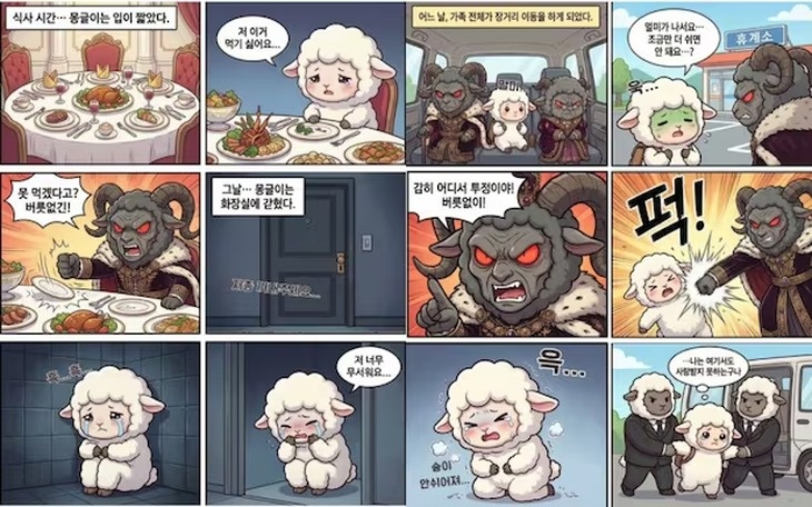 Webtoon nghi phoi bay 'dia nguc' gia dinh cuu Tong thong Han Quoc hinh anh