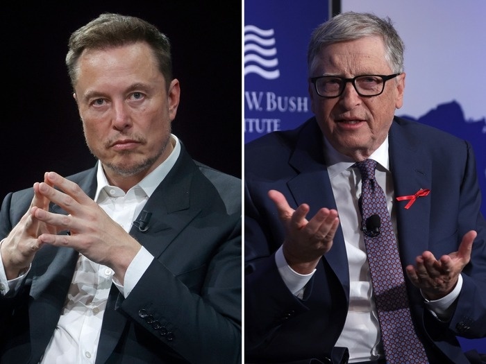 Elon Musk lai cong kich Bill Gates hinh anh