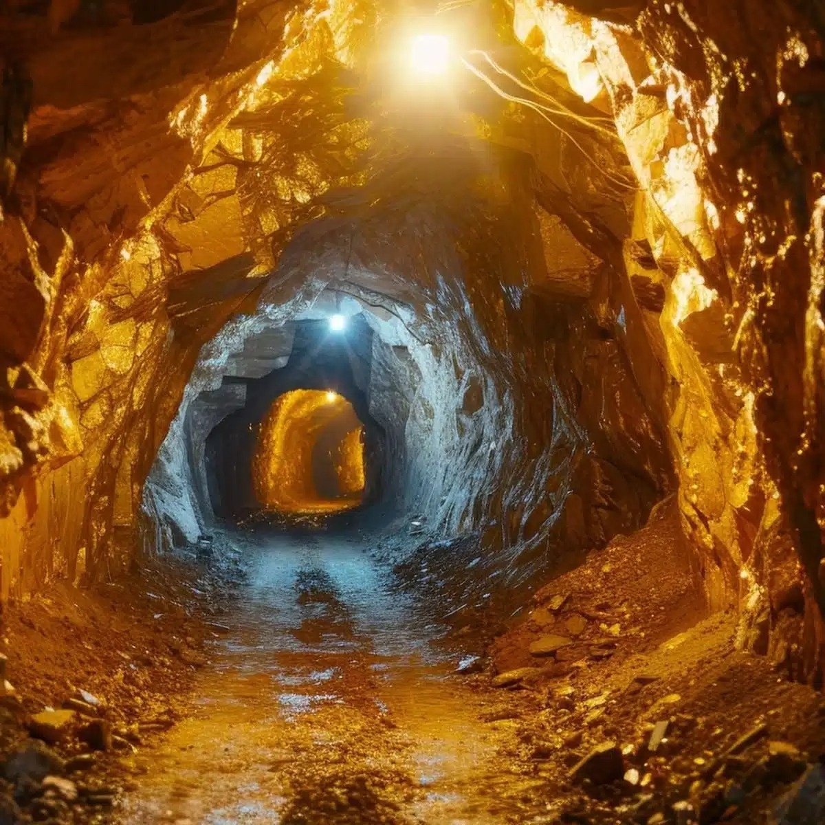 Mo vang o Iran gay chan dong thi truong vang toan cau hinh anh