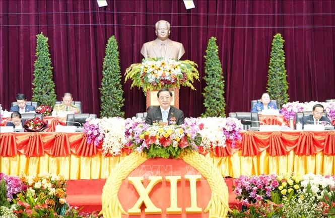 Lao dat ra 6 muc tieu lon cho Ke hoach phat trien kinh te 5 nam hinh anh