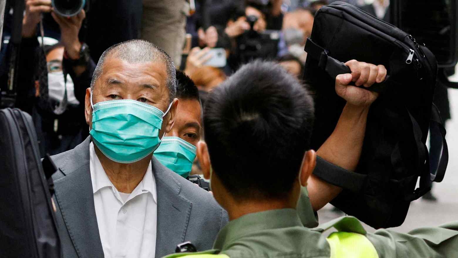 Trum truyen thong Hong Kong Jimmy Lai linh an 20 nam tu hinh anh